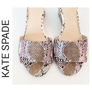 Kate Spade Wedge Sandals Willow Open Toe Size 5.5